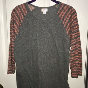 3/$30 Sale! 💵 LuLaRoe Heathered Striped Randy L